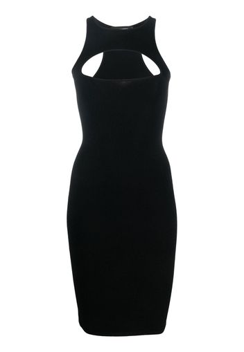 Dsquared2 cut-out knitted dress - Black