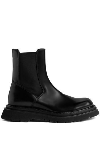 Dsquared2 patent leather Chelsea boots - Black