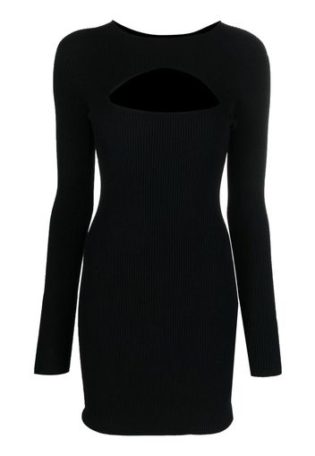 Dsquared2 cut-out rib-knit minidress - Black