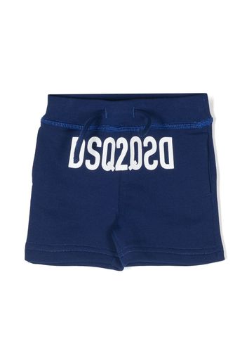 Dsquared2 Kids logo-print shorts - Blue