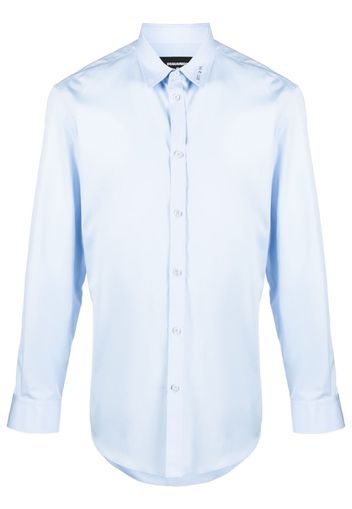 Dsquared2 embroidered-logo shirt - Blue