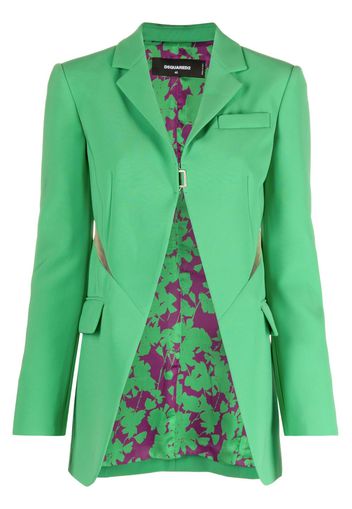 Dsquared2 cut-out detail blazer - Green