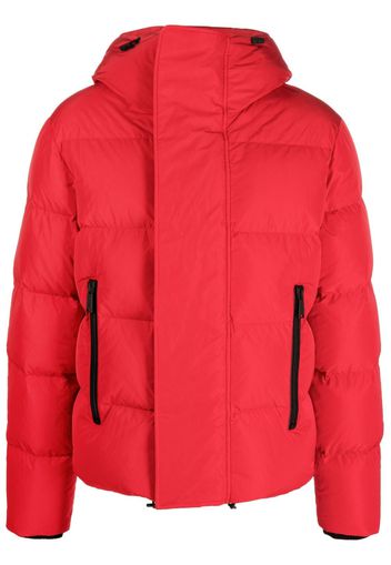 Dsquared2 funnel-neck hooded puffer jacket