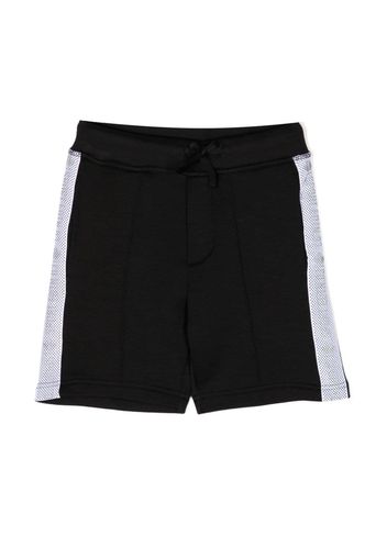 Dsquared2 Kids logo-print drawstring shorts - Black