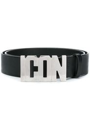 Dsquared2 icon plaque belt - Black