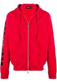 Dsquared2 logo print hoodie