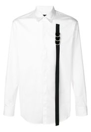 Dsquared2 contrast strap shirt - White