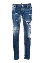 Dsquared2 distressed slim-fit jeans - Blue