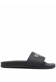 Dsquared2 logo-print slides - 2124 NERO