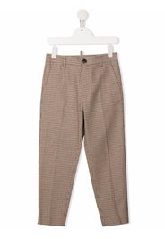 Dsquared2 Kids check-print tailored trousers - Neutrals