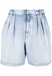 Dsquared2 high-waisted denim shorts - Blue