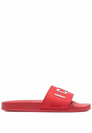 Dsquared2 logo-embossed sliders