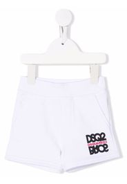 Dsquared2 Kids logo-print shorts - White