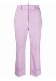 Dsquared2 cropped tailored trousers - Purple