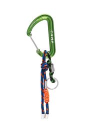 Dsquared2 knot-rope carabiner keyring - Green