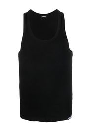 Dsquared2 ribbed cotton tank top - Black
