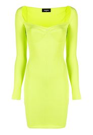 Dsquared2 long-sleeved mini dress - Green