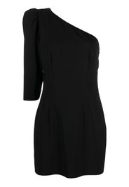 Dsquared2 logo-plaque ruched dress - Black