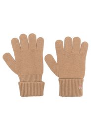Dsquared2 monogram-detail gloves - Neutrals