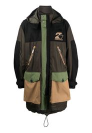 Dsquared2 flap-pocket hooded parka - Black