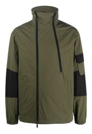 Dsquared2 logo-print sports jacket - Green