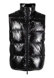 Dsquared2 Icon stripe padded jacket - Black