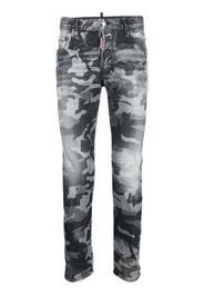 Dsquared2 camouflage skinny jeans - Grey