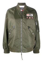 Dsquared2 patch-detail bomber jacket - Green