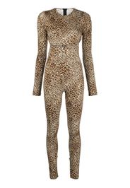 Dsquared2 leopard-print bodysuit - Yellow