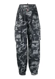 Dsquared2 camouflage-print cargo trousers - Black