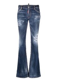 Dsquared2 distressed flared jeans - Blue