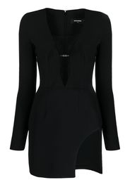 Dsquared2 cut-out long-sleeve minidress - Black