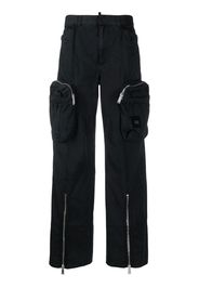 Dsquared2 cotton cargo trousers - Black