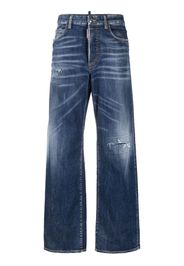 Dsquared2 high waist wide-leg jeans - Blue