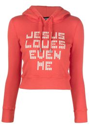 Dsquared2 slogan-print drawstring hoodie