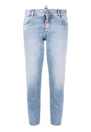 Dsquared2 mid-rise cropped jeans - Blue