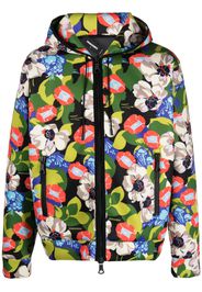 Dsquared2 floral-print hooded jacket - Green
