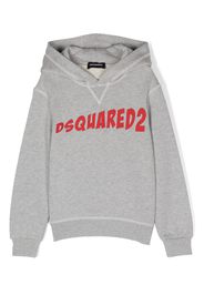 Dsquared2 Kids logo-print hoodie - Grey