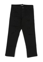 Dsquared2 Kids mid-rise straight-leg jeans - Black