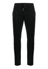 Dsquared2 low-rise cropped skinny jeans - Black
