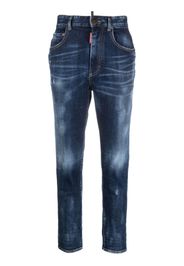 Dsquared2 high-waist cropped jeans - Blue