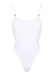Dsquared2 Be Icon open-back swimsuit - White