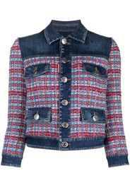 Dsquared2 panelled denim jacket - Blue