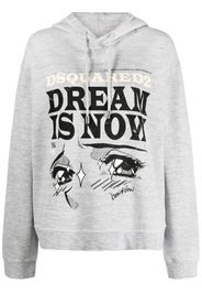 Dsquared2 logo-print long-sleeve hoodie - Grey