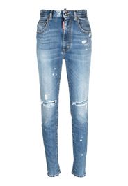 Dsquared2 high-rise skinny jeans - Blue
