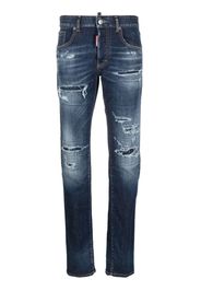 Dsquared2 ripped skinny jeans - Blue