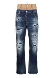 Dsquared2 Twin Pack layered loose jeans - Blue