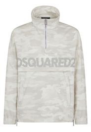 Dsquared2 camouflage-print sports jacket - Grey