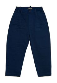 Dsquared2 Kids elasticated-waistband tapered trousers - Blue