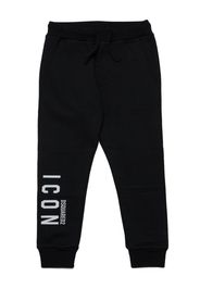 Dsquared2 Kids logo-print cotton track pants - Black